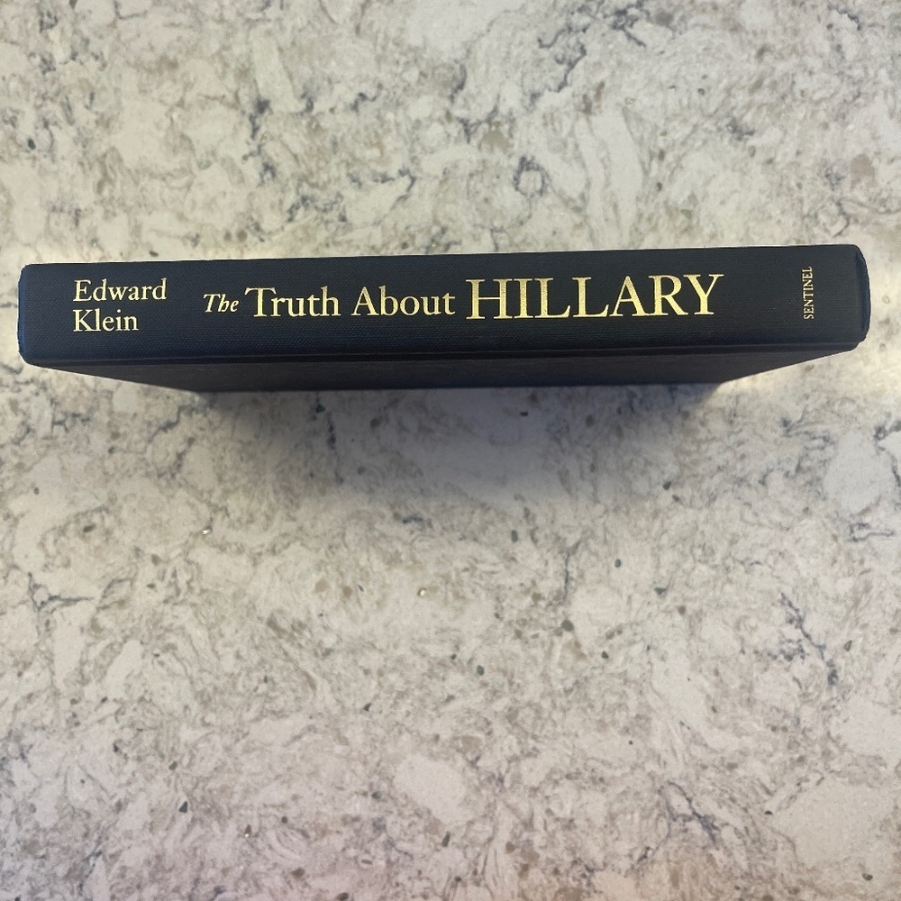 hardcover book- The‎ truth about Hilary